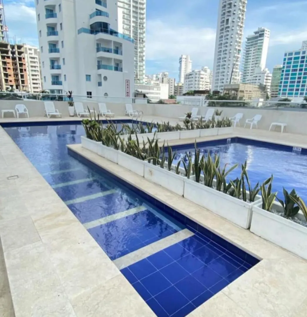 Apartament Bocagrande Cerca Del Mar Kartagena